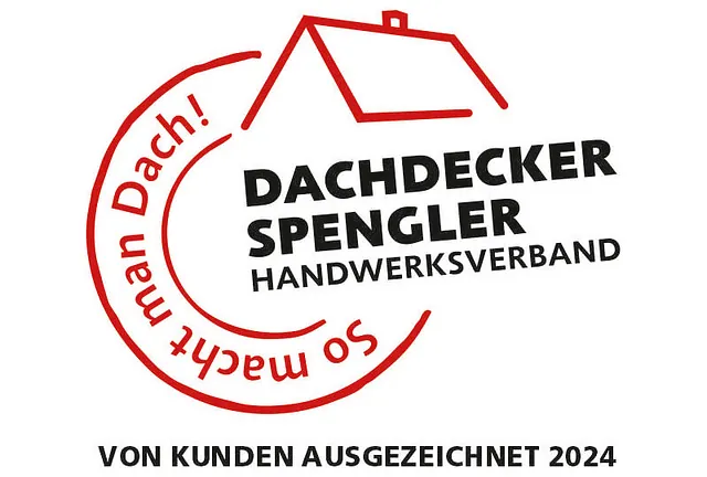 So macht man Dach! Dachdecker und Spengler Handwerksverban Logo